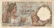 France 100 Francs Sully, T.9917, Fayette:26.27, KM:94 -