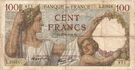 France 100 Francs Sully, L.20824, Fayette:26.50, KM:94 -