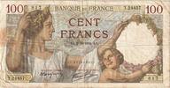 France 100 Francs Sully, T.24457, Fayette:26.58, KM:94 -