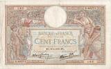 France 100 Francs Luc Olivier Merson, O.66275, Fayette:25.46 -