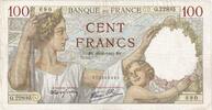 France 100 Francs Sully, Q.22895, Fayette:26.54, KM:94 -