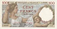 France 100 Francs Sully, Z.28322, Fayette:26.66, KM:94 -