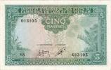 French Indo-China 5 Piastres = 5 Riels FRENCH INDO-CHINA, Undated (1953), KM:95 -