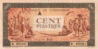 French Indo-China 100 Piastres FRENCH INDO-CHINA, Undated (1942-45), KM:73 -
