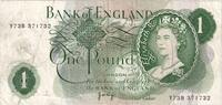 Great Britain 1 Pound KM:374g -