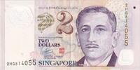 Singapore 2 Dollars SS -