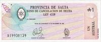 Argentina 1 Austral 1987-12-31 -