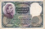 Spain 50 Pesetas 1931-04-25 -