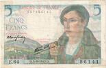 France 5 Francs Berger, 1943-08-05, E.64 -
