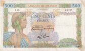 France 500 Francs La Paix, 1941-01-09, H.1757 -