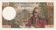 France 10 Francs Voltaire, 1969-01-02, J.454 -
