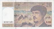 France 20 Francs Debussy, R.034 -