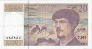 France 20 Francs Debussy, U.039 -