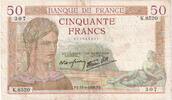 France 50 Francs Cérès, 1938-09-15, K.8520 -