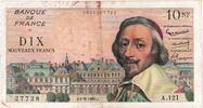 10 Nouveaux Francs 1960 Frankreich Richelieu, 1960-09-01, A.121, SS+ SS+