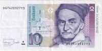 10 Deutsche Mark 1993 Bundesrepublik Deutschland 1993-10-01, SS SS