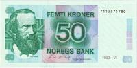 Norway 50 Kroner UNZ- -