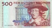 500 Kronor  Schweden S+ S+