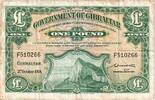 Gibraltar 1 Pound 1958-10-03 -