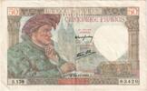 France 50 Francs Jacques Coeur, 1941-11-20, S.138 -