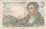 France 5 Francs Berger, 1943-12-23, U.98 -