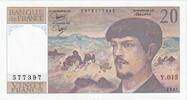 20 Francs 1985 Frankreich Debussy, Y.015, UNZ UNZ