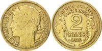 France 2 Francs Coin, Morlon, Aluminum-Bronze, KM:886 -
