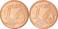 Eurozone Euro Cent European Union, Double Reverse Side, Copper Plated Steel -