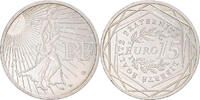 France 15 Euro Semeuse, Monnaie de Paris, Silver, KM:1535 -