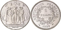 France 1 Franc Coin, États généraux, Monnaie de Paris, ESSAI -