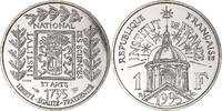 France 1 Franc Coin, Institut, Monnaie de Paris, ESSAI -