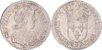 France 1/12 Ecu à la mèche longue Coin, Louis XIV, Limoges -