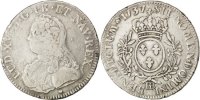 France Ecu Coin, Louis XV, Écu aux branches d'olivier, Strasbourg -