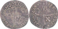 France Douzain Coin, Henri IV, Saint-Lô, Billon, Gadoury:552 -