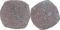 France Liard à la Croix du Saint-Esprit Coin, Henri III, Billon -