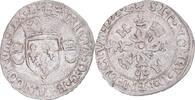 France Douzain aux croissants Coin, Henri II, Grenoble -