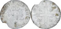 France XXX Deniers aux 2 L couronnés Coin, Louis XIV, Lyon -