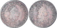 France Liard Coin, Louis XIV, double obverse, Copper -