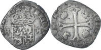 France Douzain du Dauphiné aux 2 H Coin, Henri IV, Grenoble -