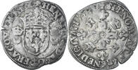 France Douzain aux croissants Coin, Henri II, Montélimar -