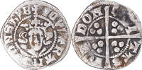 Great Britain Penny Coin, Edward I, II, III, London, Silver -