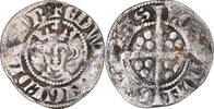 Great Britain Penny Coin, Edward I, II, III, London, Silver -