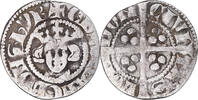 Great Britain Penny Coin, Edward I, II, III, London, Silver -