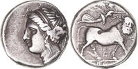 Didrachm Coin, Campania, Neapolis, Silver, HGC:1-454 -