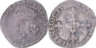 France Double Sol Parisis Coin, Henri III, Montpellier -