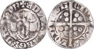 Great Britain Penny Coin, Edward I, II, III, London, Silver -