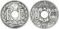 France 10 Centimes Coin, Lindauer, exemplaire magnétique -