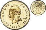 New Hebrides Franc Coin, Monnaie de Paris, Aluminum-Brass -