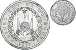 Djibouti 2 Francs Coin, Monnaie de Paris, ESSAI, Aluminium -