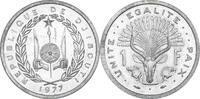 Djibouti Franc Coin, Monnaie de Paris, ESSAI, Aluminium -
